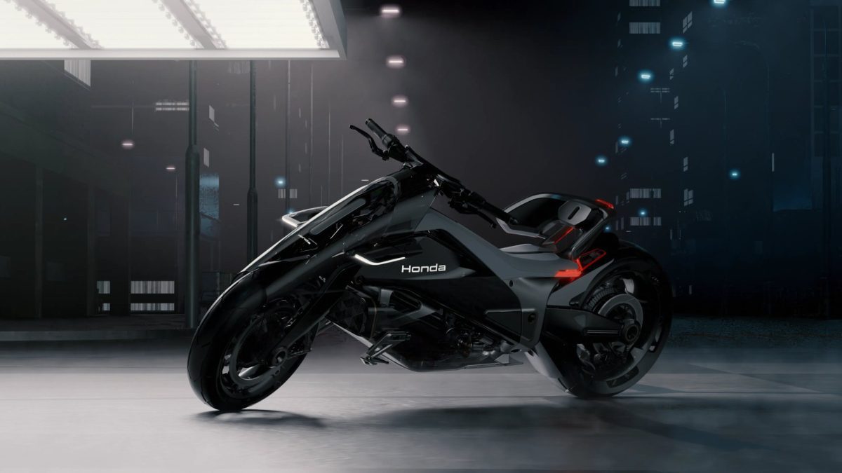 Honda imagina la moto del futuro como un modelo inspirado en el anime de los años ochenta