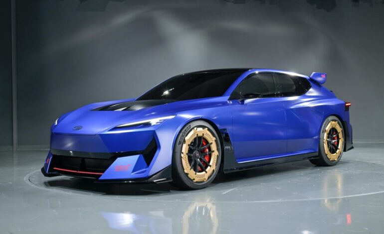 el Subaru STI adelanta sus dos caras