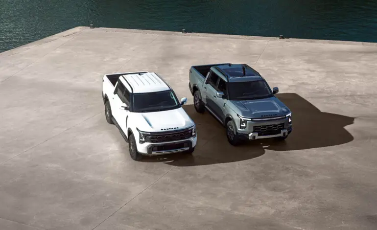 Así son los nuevos pick-up Santana 400 PHEV y 400D con los que la marca regresa a la actividad