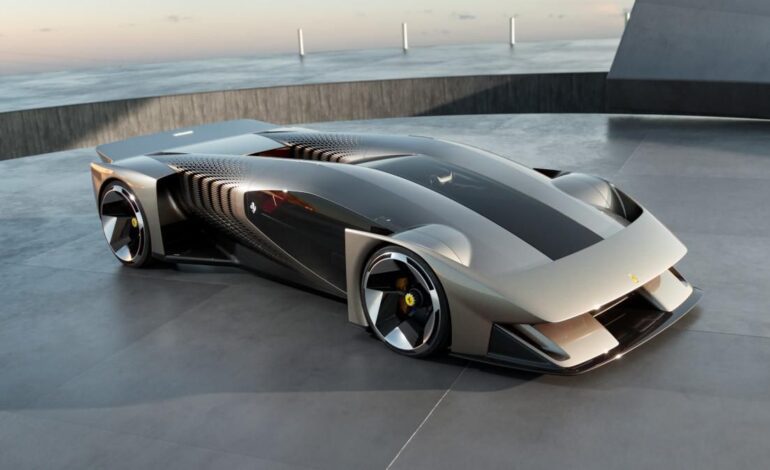 El F76 es el primer Ferrari diseñado exclusivamente para el mundo digital