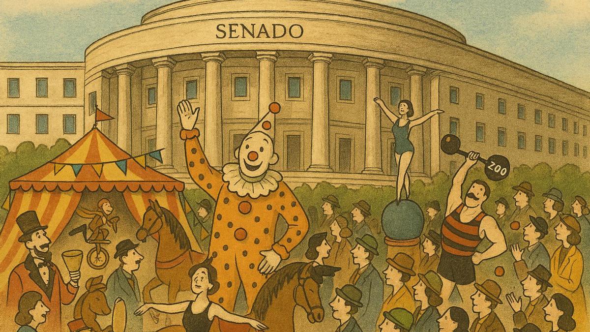 El circo en la vitrina