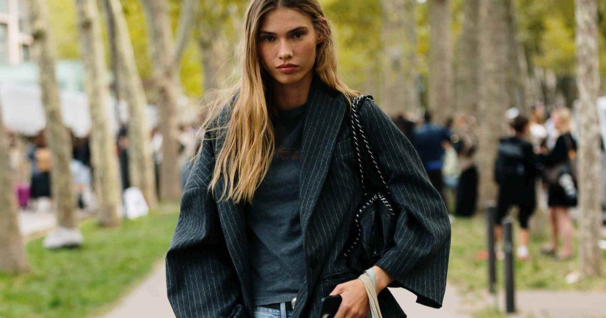 este es el único estampado que importa en blazers este otoño-invierno