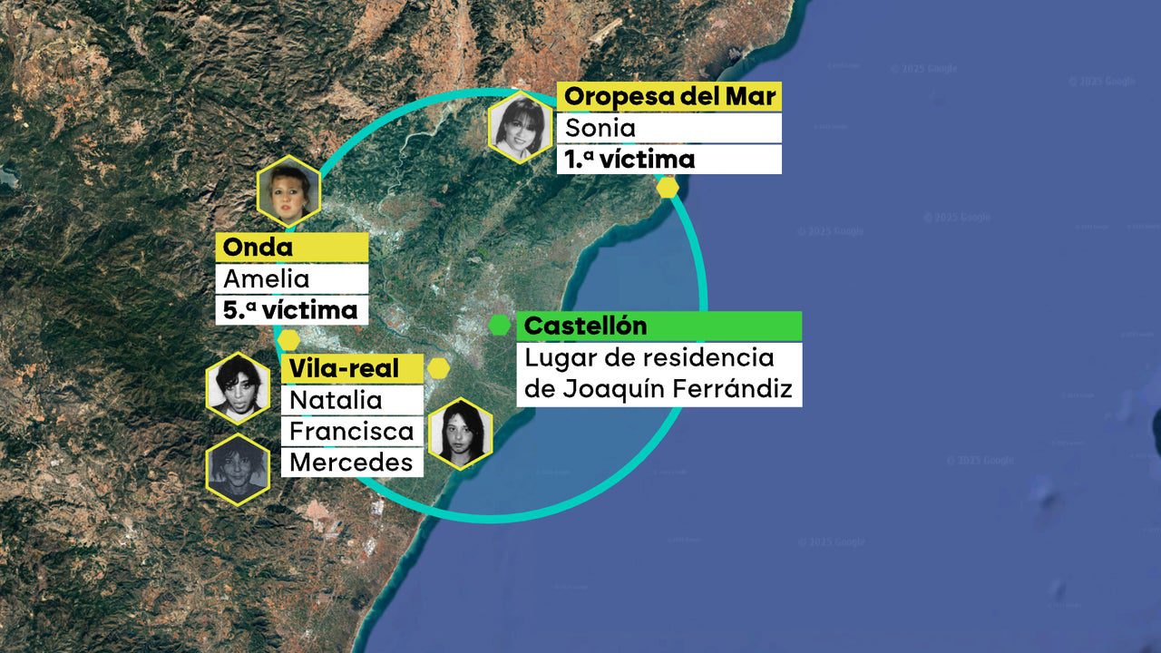 Así actuaba Ximo Ferrándiz, el asesino en serie que mató a cinco mujeres en los 90 y que hoy vive en libertad en Andoain