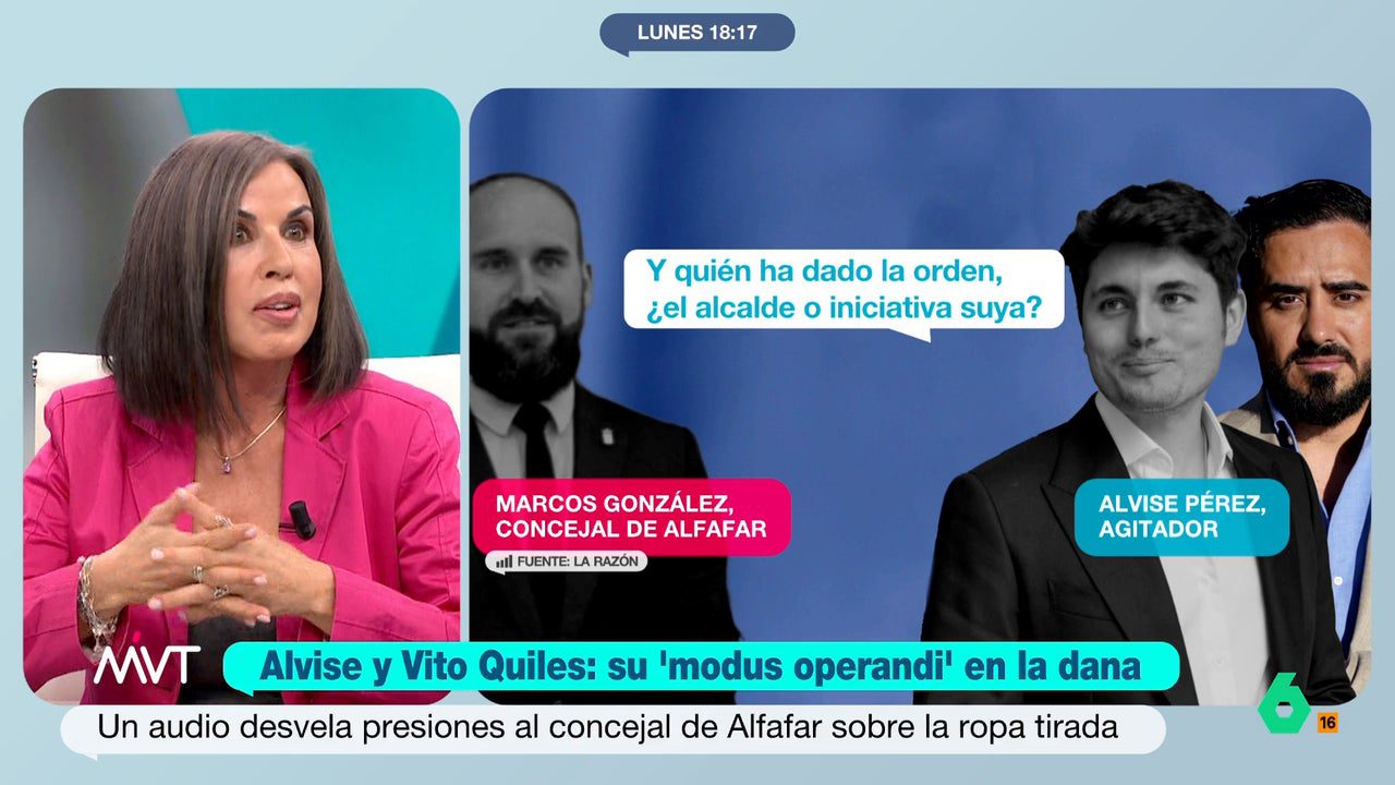Bea de Vicente ve delictivo el bulo de Vito Quiles y Alvise sobre la ropa de la DANA: «Es una manipulación soez»