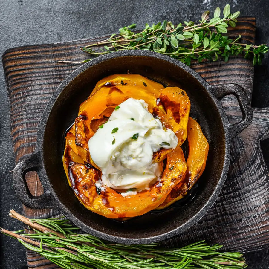 burrata de calabaza