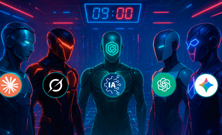 Gemini vs ChatGPT-5 vs Claude 4.5 vs Grok 4