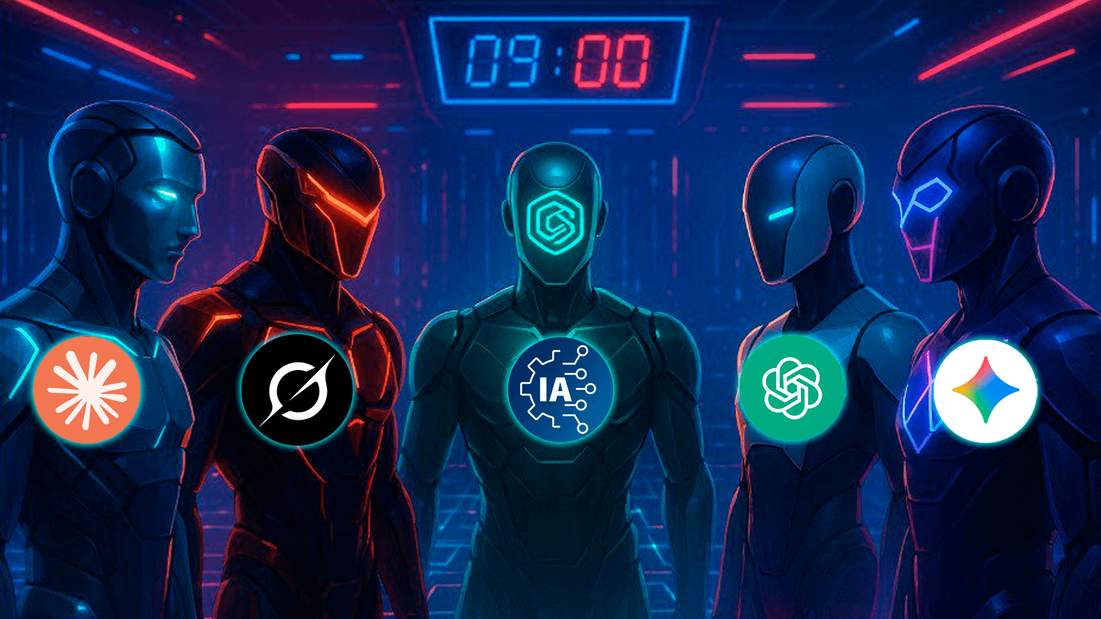 Gemini vs ChatGPT-5 vs Claude 4.5 vs Grok 4