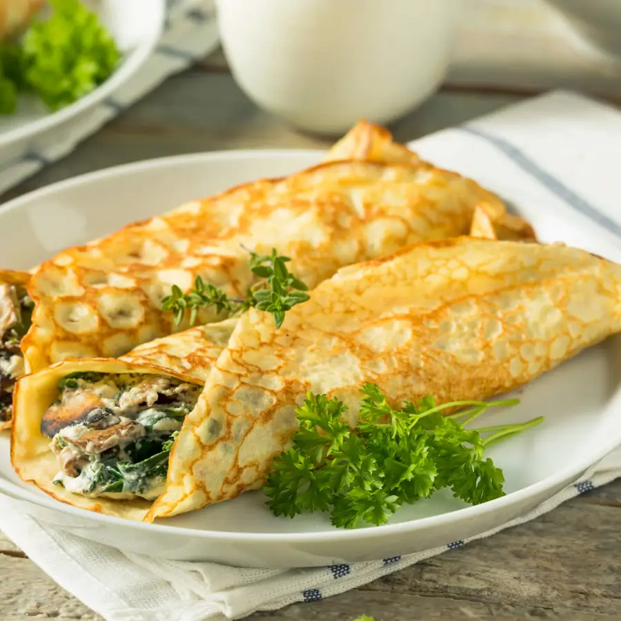 panqueques de requesón