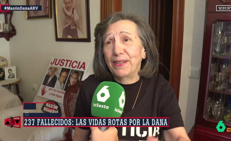 Si Mazón quiere acogerse al sillón, yo me acojo a ellos para que haya justicia