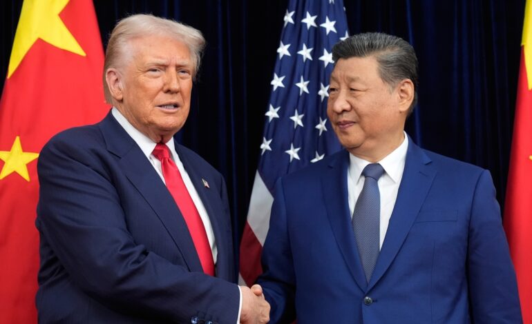 Trump rebaja un 10% los aranceles a China tras su cumbre con Xi Jinping en Corea del Sur
