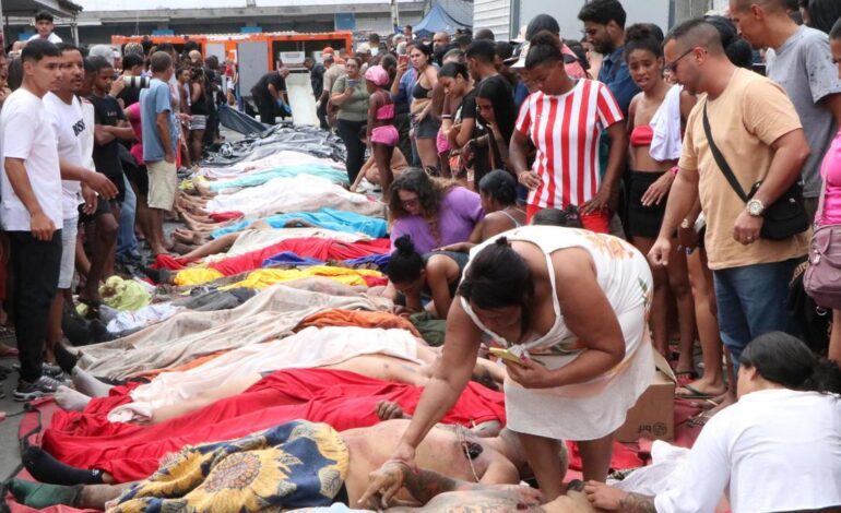 Redada sangrienta en Río de Janeiro: el Comando Vermelho y la pugna entre el bolsonarismo y el Gobierno de Lula por la lucha antidroga