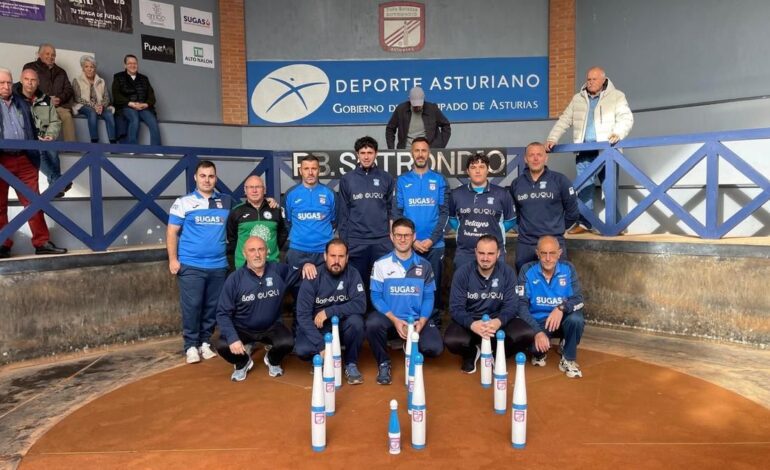 BOLOS ASTURIAS | El Memorial Ceferino Morán se queda en casa: la peña bolística Sotrondio gana la final a Casa Cuqui