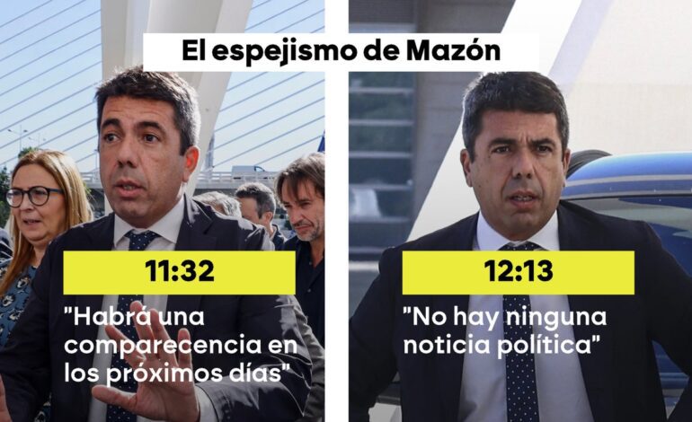 El espejismo de 45 minutos en el que parecía que Mazón dimitiría mientras crece el silencio ensordecedor de Feijóo