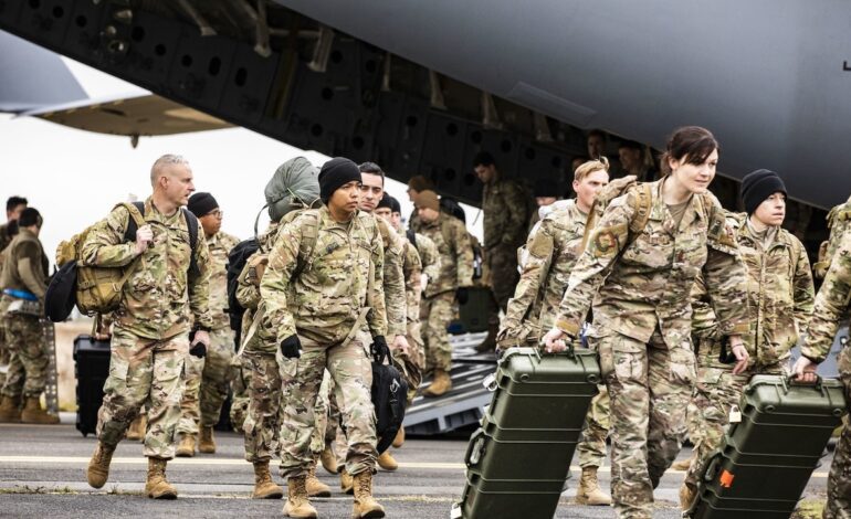 reemplazar las unidades estadounidenses en Europa por drones