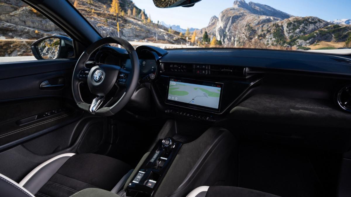 Interior del Alfa Romeo Junior Speciale