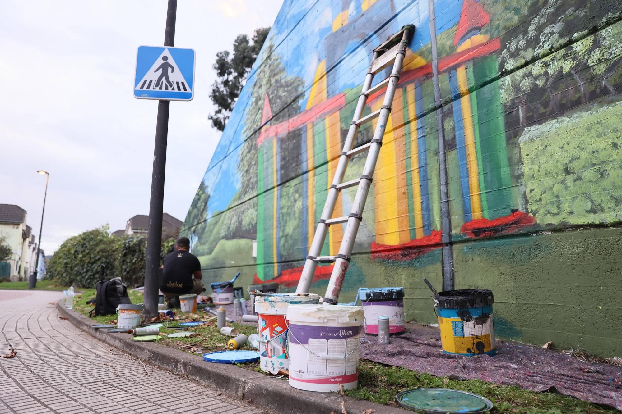 EN IMÁGENES: el festival de arte urbano conquista las calles de Avilés