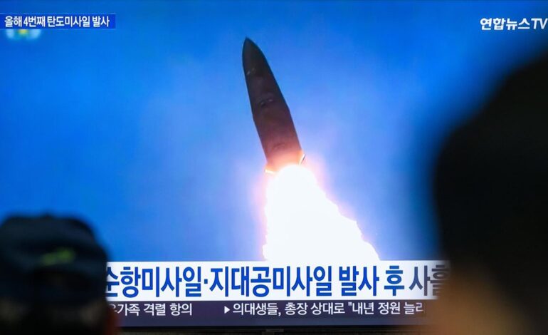 Pyongyang lanza varios misiles de crucero antes de la visita de Trump a Corea del Sur