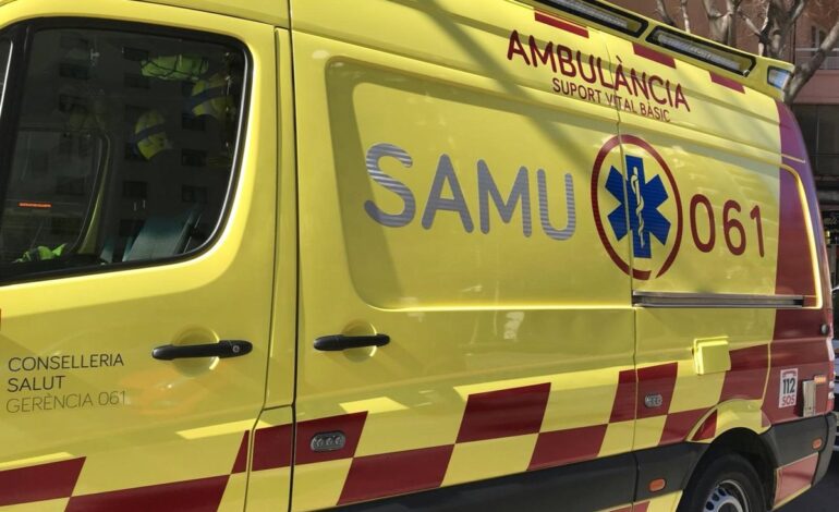El conductor de la ambulancia implicado en el accidente mortal en Sa Indioteria da positivo por cocaína