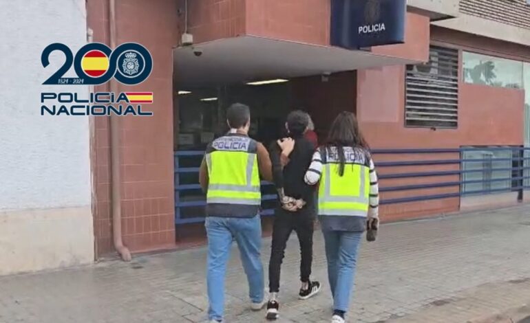 Detenido de nuevo, por cuarta vez en un mes, el presunto autor de 21 robos con fuerza en locales de Benimaclet