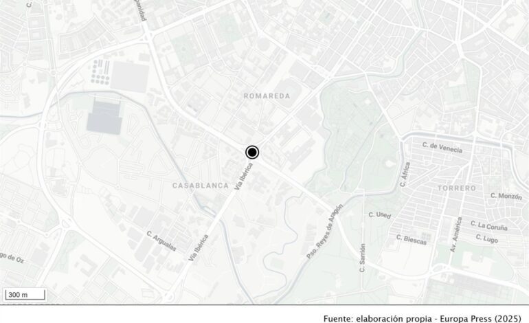 Muere un hombre atropellado en la Z-30 de Zaragoza tras un posible desvanecimiento