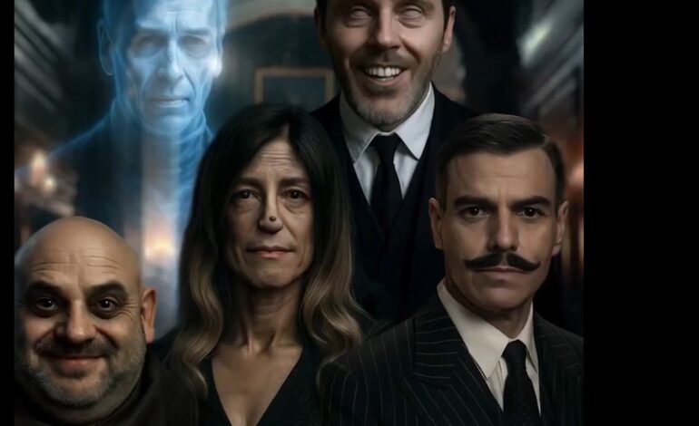 utiliza la ‘Familia Addams’ para felicitar Halloween «a casi todos»