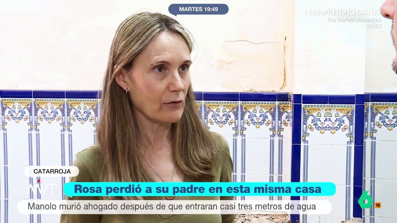 Rosa Álvarez (Asociación víctimas de la DANA) califica a Mazón de «personaje deplorable»: «Tiene rasgos psicopáticos»