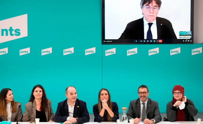 Las bases de JxCat avalan la ruptura de los acuerdos con el PSOE con el 87% de los votos