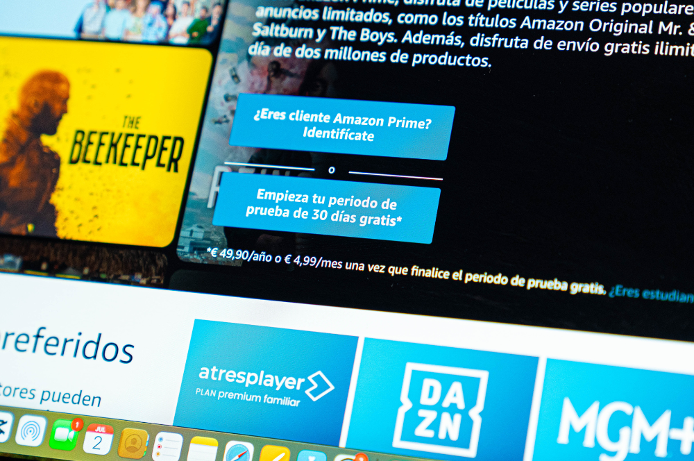 Amazon Prime Video Inicia sesión o suscríbete