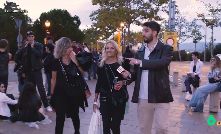 Isma Juárez intenta colar a dos mujeres al principio de la cola del concierto de Lady Gaga: «Me gusta que reine el caos»