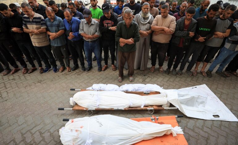 Israel asegura que vuelve al alto el fuego en Gaza tras matar a un centenar de gazatíes