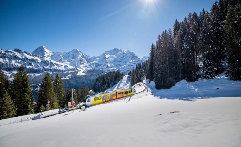 la Suiza más auténtica entre lagos, montañas y trenes sostenibles