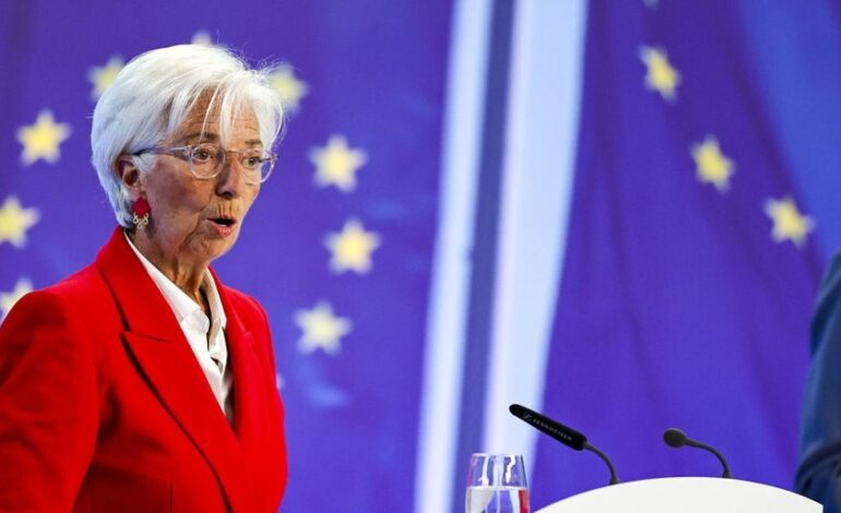 El BCE mantiene los tipos de interés en el 2% bajo la presión del nuevo repunte de la inflación