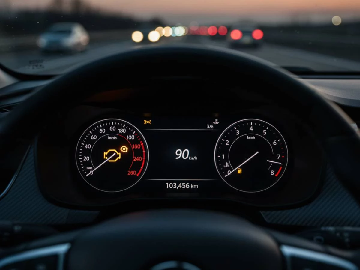 Si se enciende la luz de fallo motor, más te vale que no lo ignores