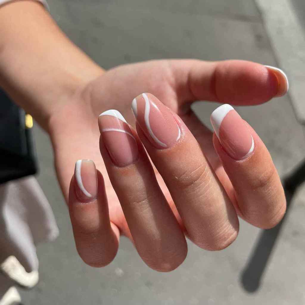 Esta manicura es la alternativa perfecta a la manicura francesa.