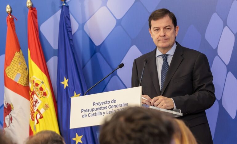 Mañueco descarta adelantar los comicios si no saca adelante los Presupuestos: «Queremos un diálogo real»