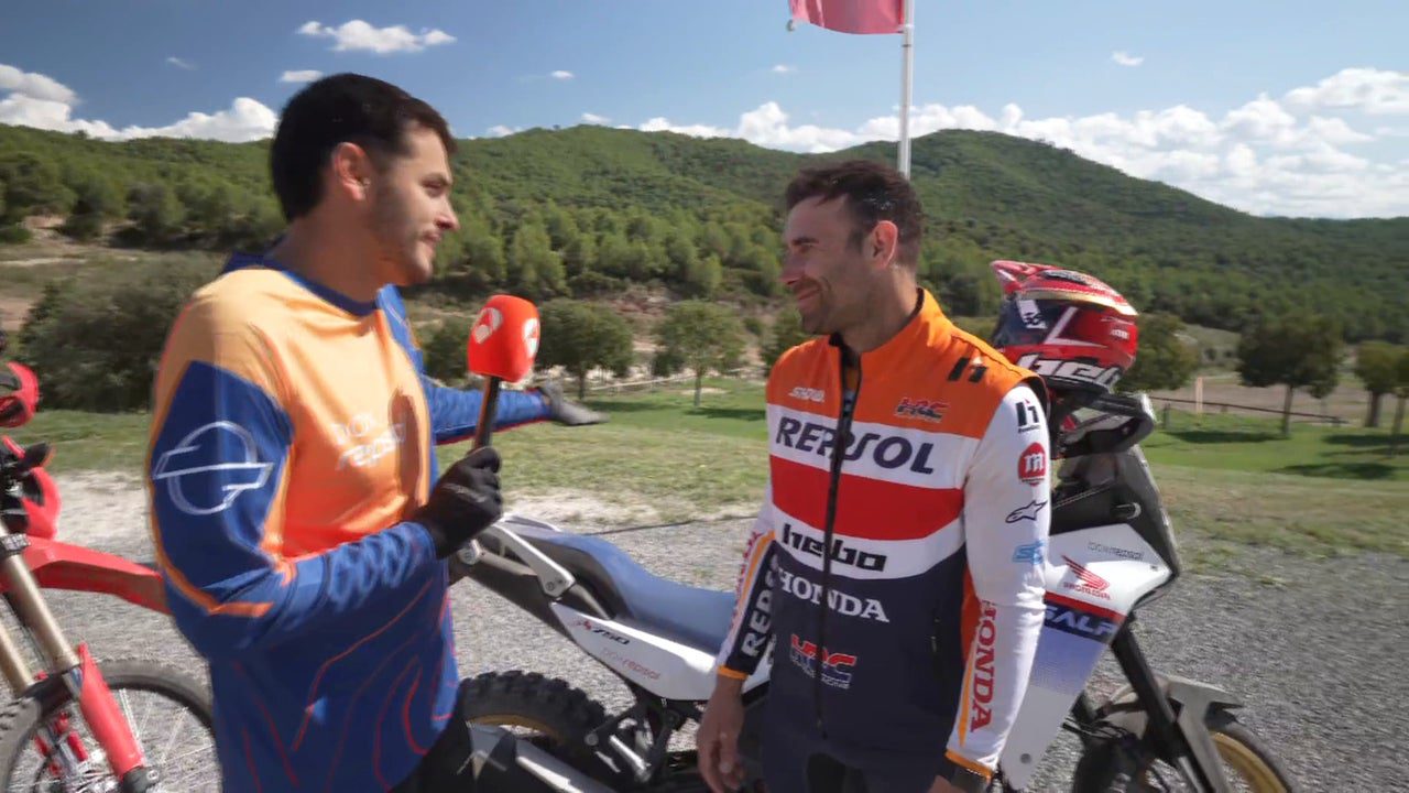 Toni Bou imparte una clase individualizada para Antena 3 Deportes