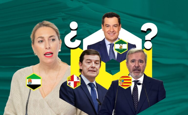 Los comicios en Extremadura agitan el calendario electoral del PP a espera de Moreno, Mañueco y Azcón