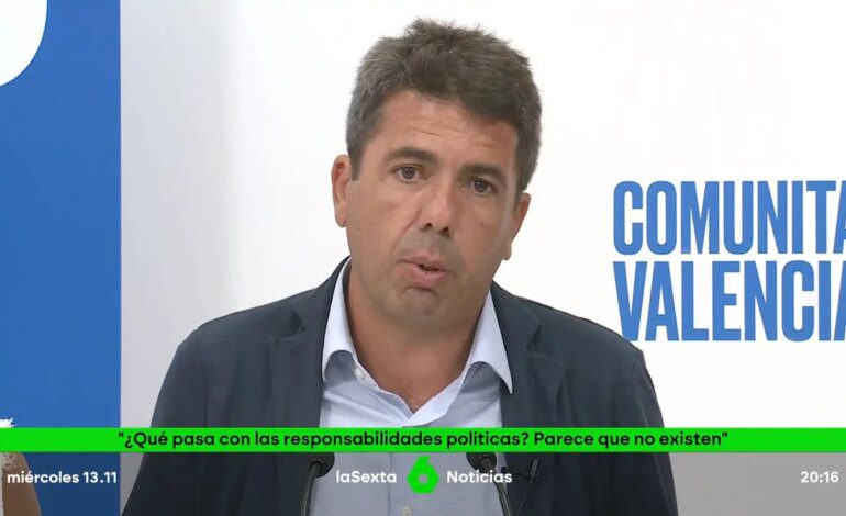 Cuando Carlos Mazón le recordó a Ximo Puig que la responsabilidad de las emergencias era exclusivamente del presidente de la Generalitat Valenciana