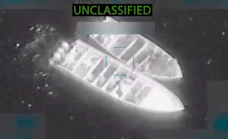 EEUU ataca a cuatro narcolanchas en el Pacífico y mata a 14 supuestos «narcoterroristas»