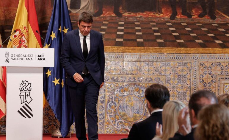 Mazón, sin dimitir ni pedir perdón, solo reconoce que «hubo cosas que debieron funcionar mejor» un año después de la DANA