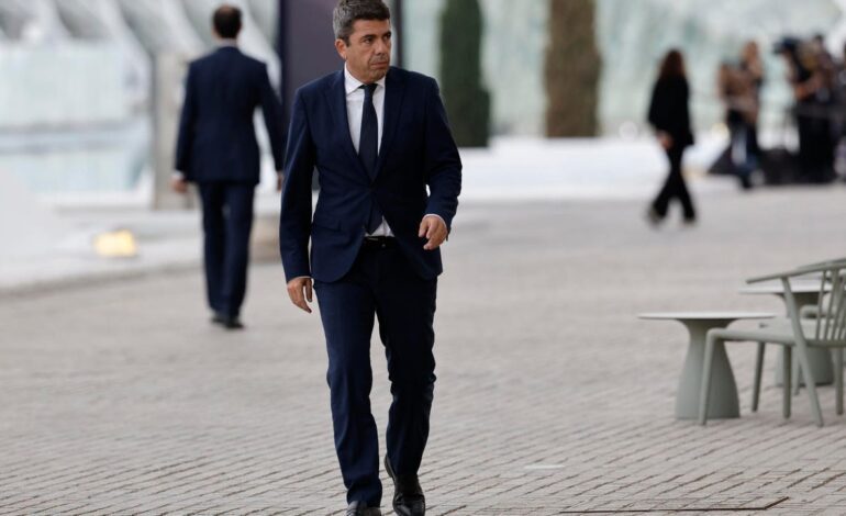 Mazón evita dar la cara el día después del funeral por las víctimas de la DANA