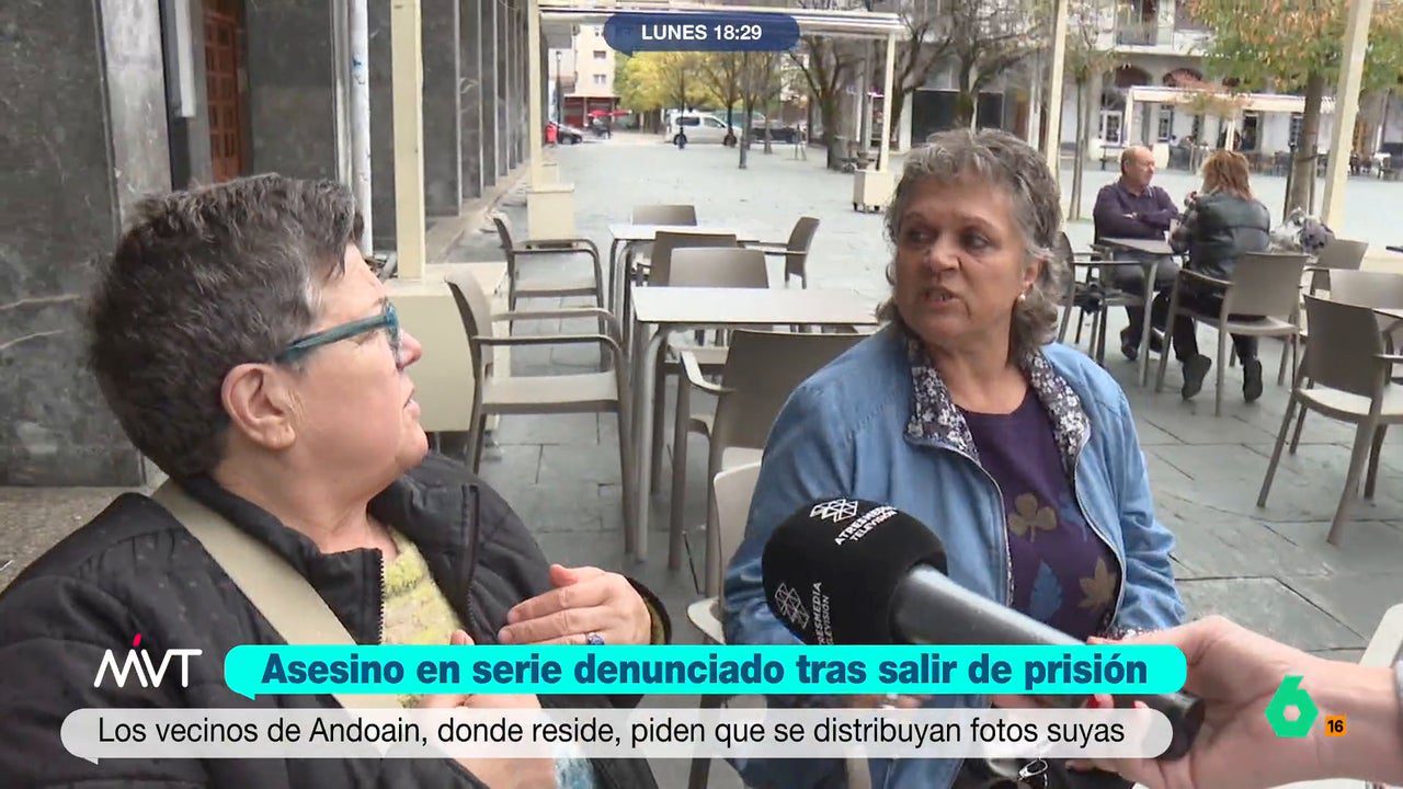Una vecina de Andoain, ante la presencia del asesino en serie Ximo Ferrándiz: "¿Reinserción? Una mierda. La cabra tira al monte"