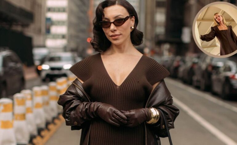 Vestidos marrones de invitada, para una cena o un día de oficina: la opción más elegante para huir del negro