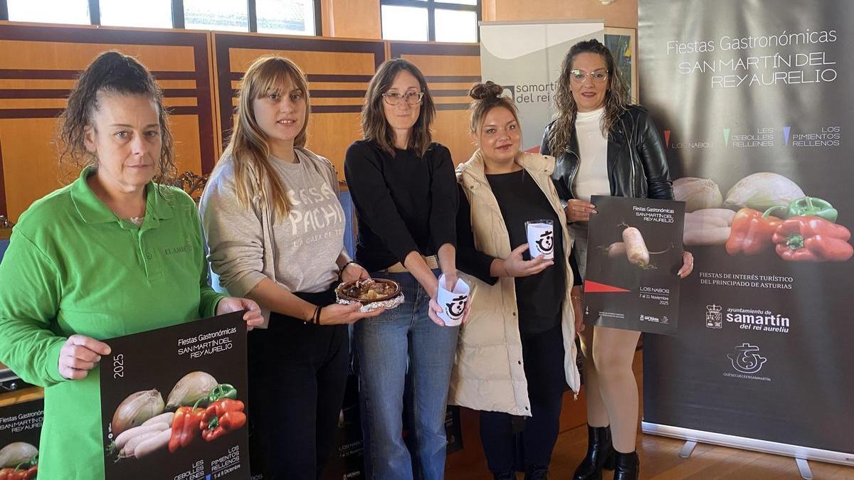 San Martín inicia su mes gastronómico con la fiesta de los nabos en Sotrondio