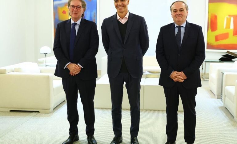 INDUSTRIA DEFENSA | Sapa presenta a Pedro Sánchez su plan de expansión en España, Europa y Estados Unidos