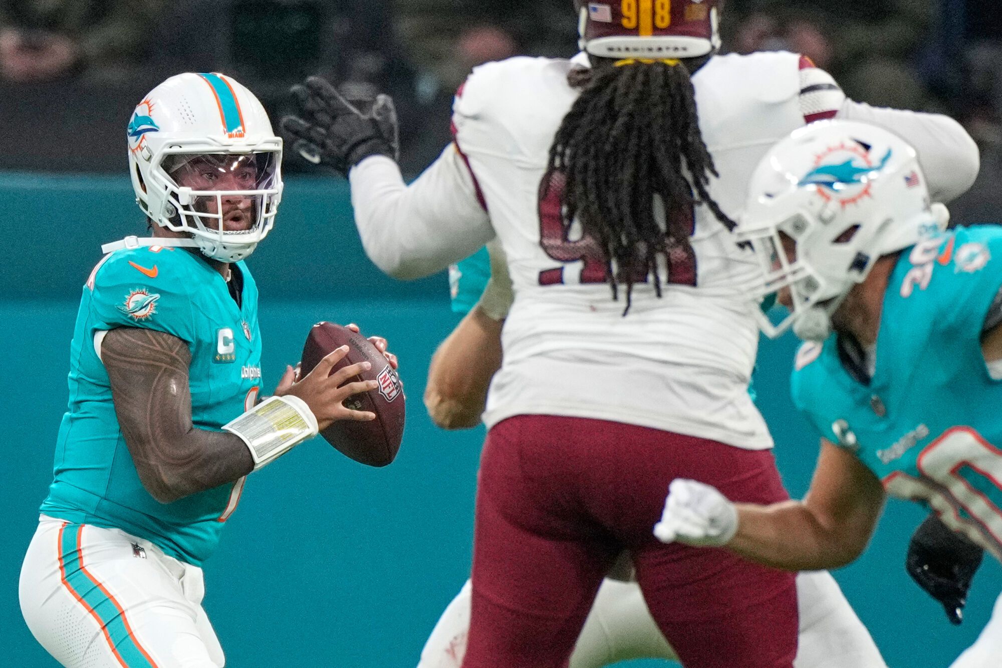NFL en Madrid: Miami Dolphins - Washington Commanders.