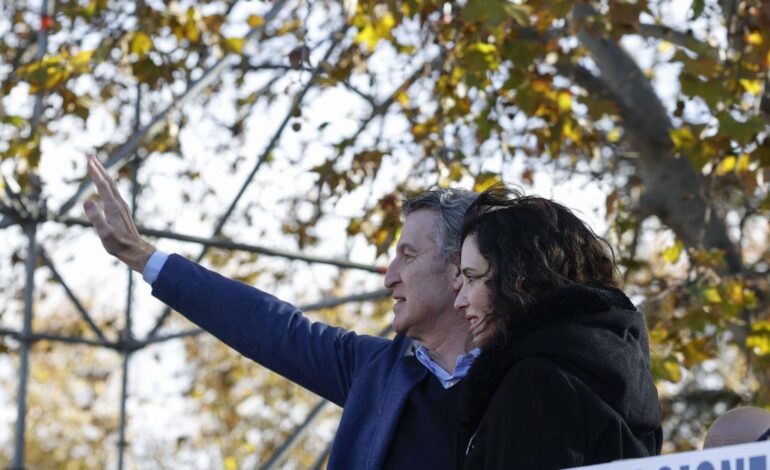 AYUSO ETA TERRORISMO | Ayuso recurre al terrorismo para cargar contra Sánchez: «ETA está preparando su asalto al País Vasco y a Navarra»