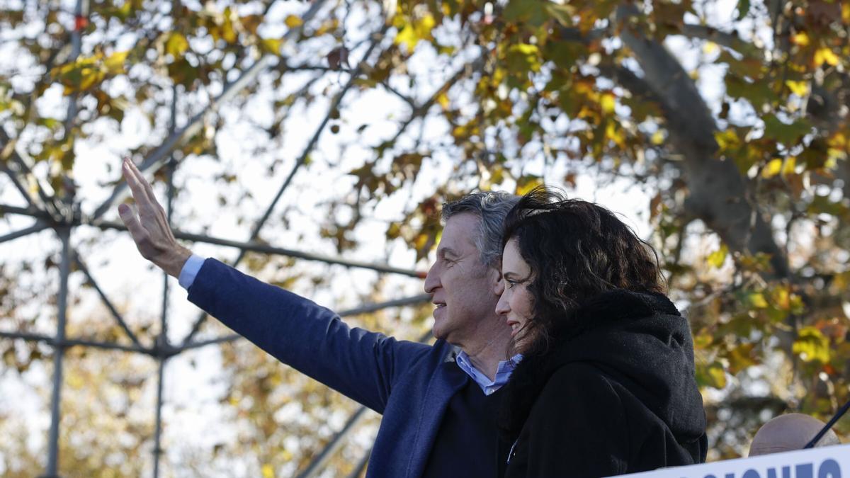 AYUSO ETA TERRORISMO | Ayuso recurre al terrorismo para cargar contra Sánchez: «ETA está preparando su asalto al País Vasco y a Navarra»