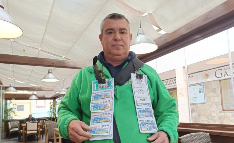 PREMIOM LOTERÍA CANGAS | Un cangués afortunado con un premio de 35.000 euros del bonocupón semanal