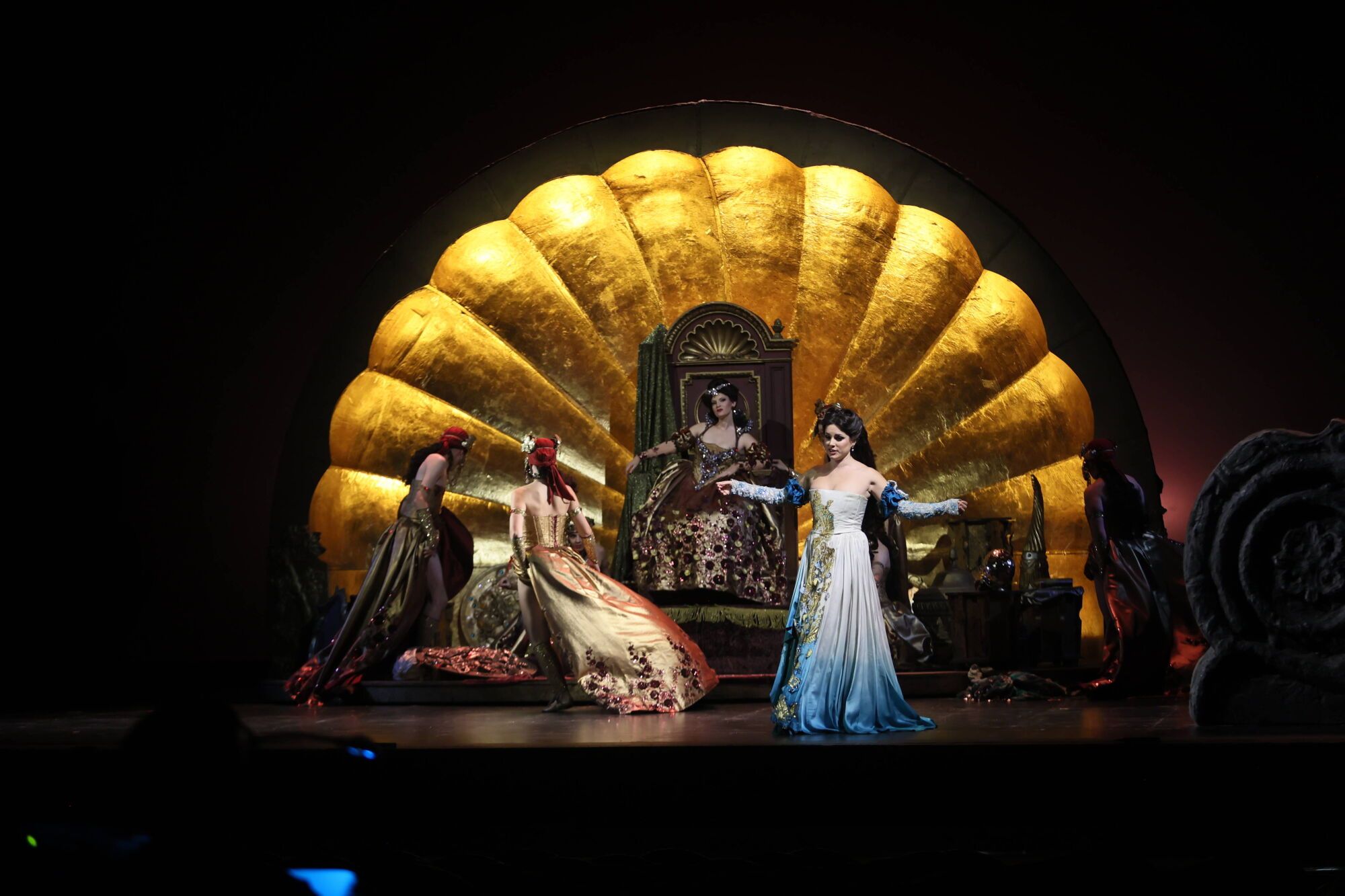 ensayos de ópera "orlando furioso" en el teatro campoamor